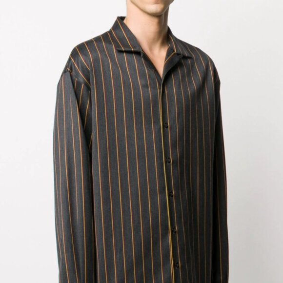 BNWT AW20 DSQUARED2 PREPPY STRIPE PATTERN SHIRT 48 & 52 - Picture 15 of 15